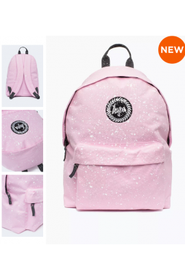 Hype Backpack -  HYPE BABYPINK WITH WHITE SPECKLE BACKPACK